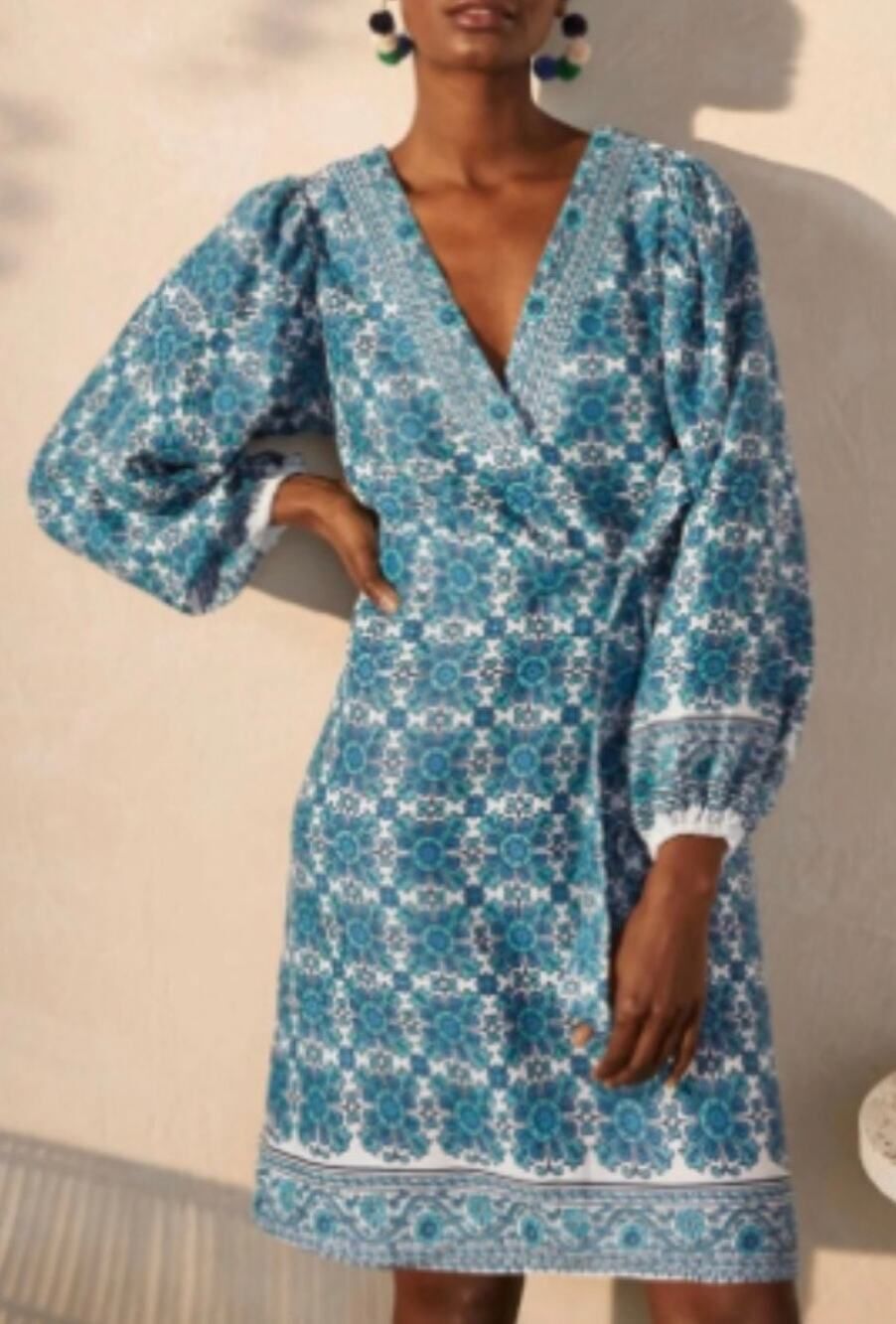 Boden Bridget Linen Dress Women’s 10